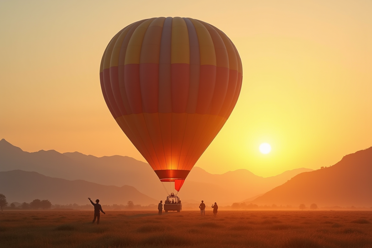 montgolfière ciel